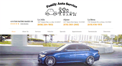 Desktop Screenshot of familyautoservice.com